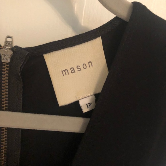 Mason Black Lace Cut Out Mini Dress - Picture 3 of 3